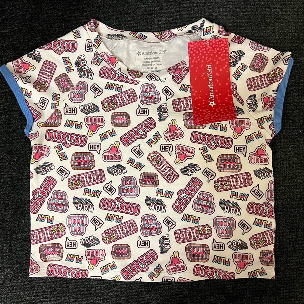 Xersion Kids Graphic Tee - White and Red